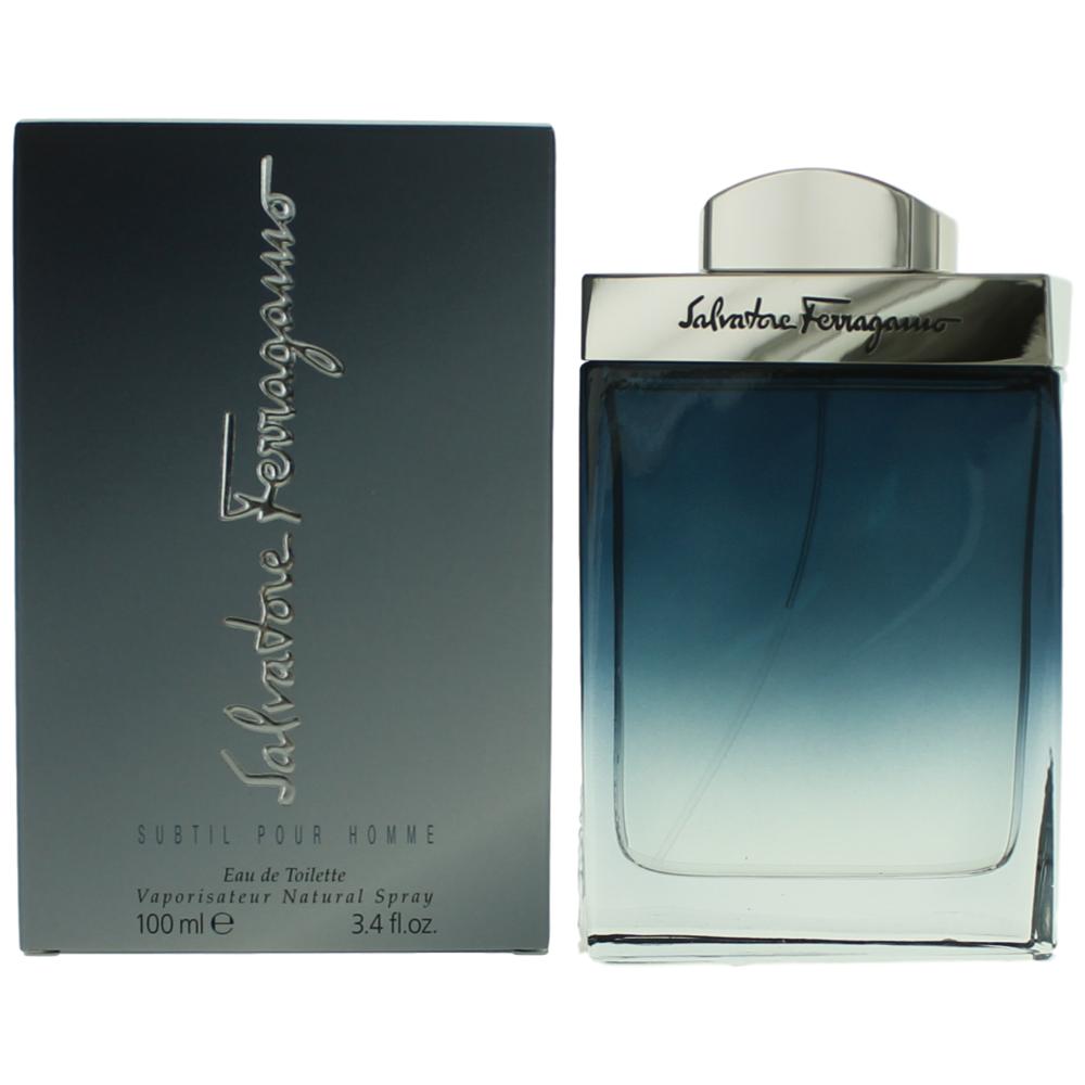 Subtil by Salvatore Ferragamo for Men - 3.4 oz EDT Spray