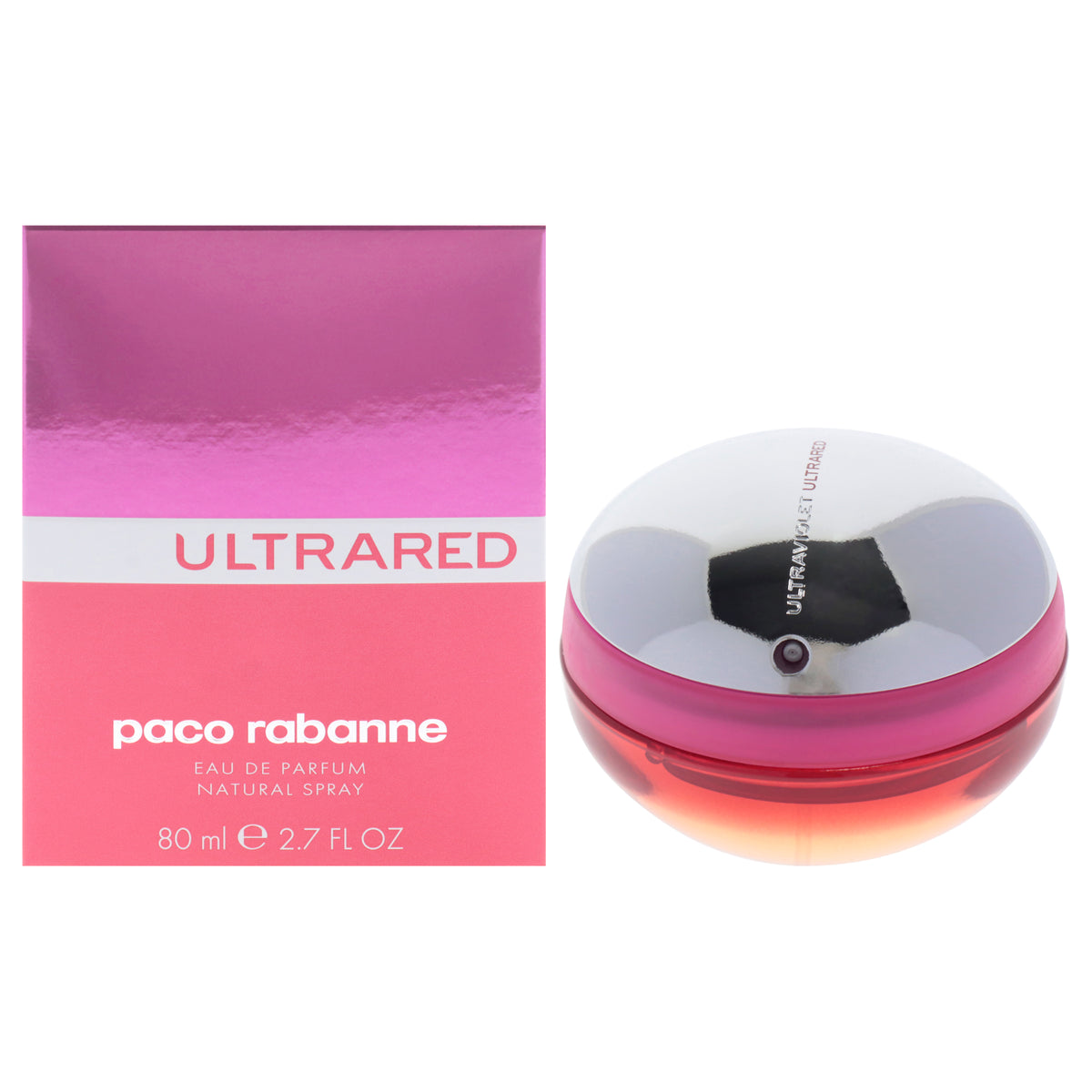 Ultrared by Paco Rabanne, 2.7 oz Eau De Parfum Spray for Women
