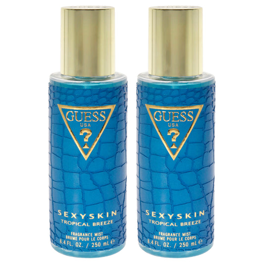 Guess Sexy Skin Tropical Breeze by Guess for Women - 8.4 oz Fragrance Mist - Pack of 2
