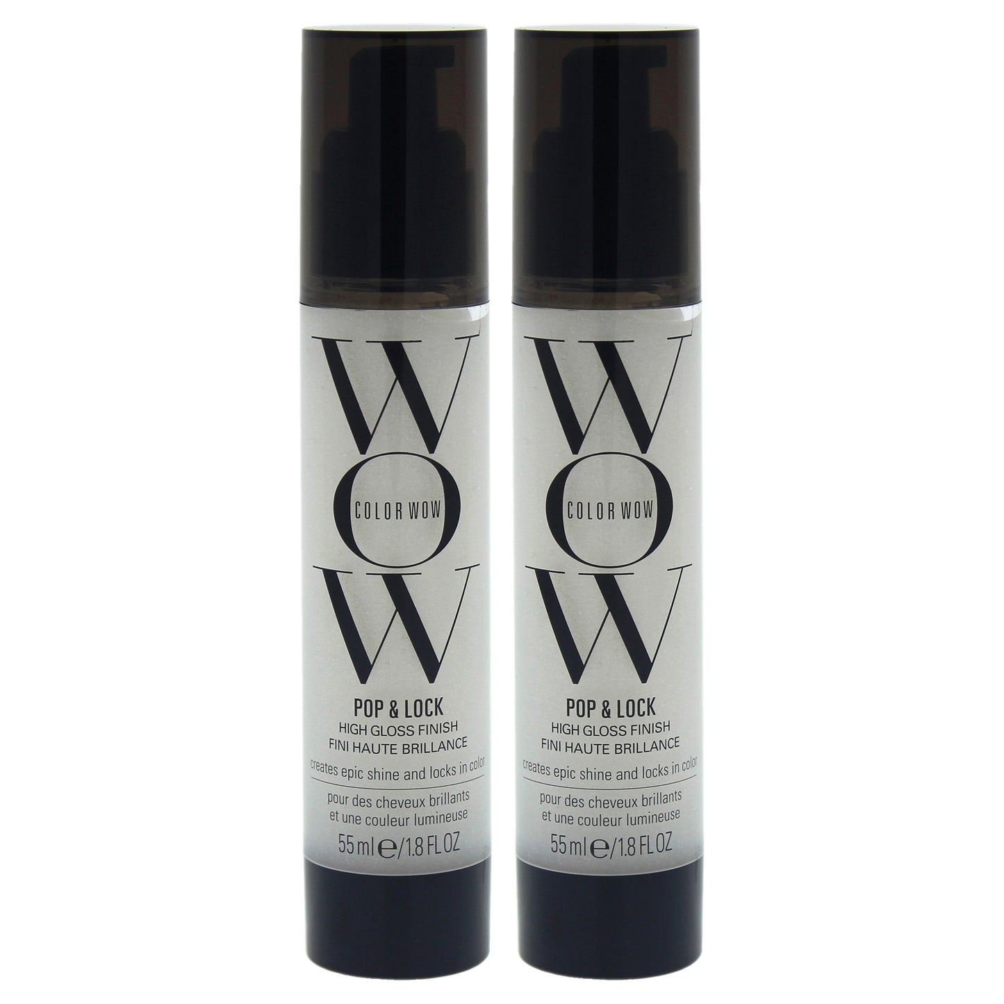 Pop and Lock High Gloss Finish by Color Wow for Unisex - 1.8 oz Treatment - Pack of 2