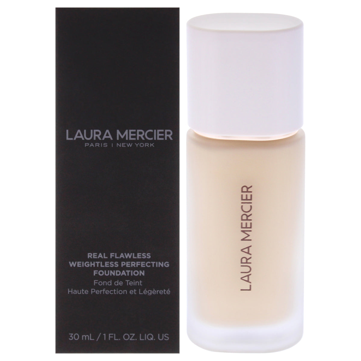 Real Flawless Weightless Perfecting Foundation - 1W1 Cashmere by Laura Mercier for Women - 1 oz Foundation