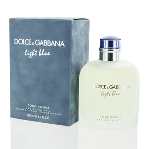 D&G DOLCE & GABBANA LIGHT BLUE POUR HOMME 6.7 EDT (M) ~