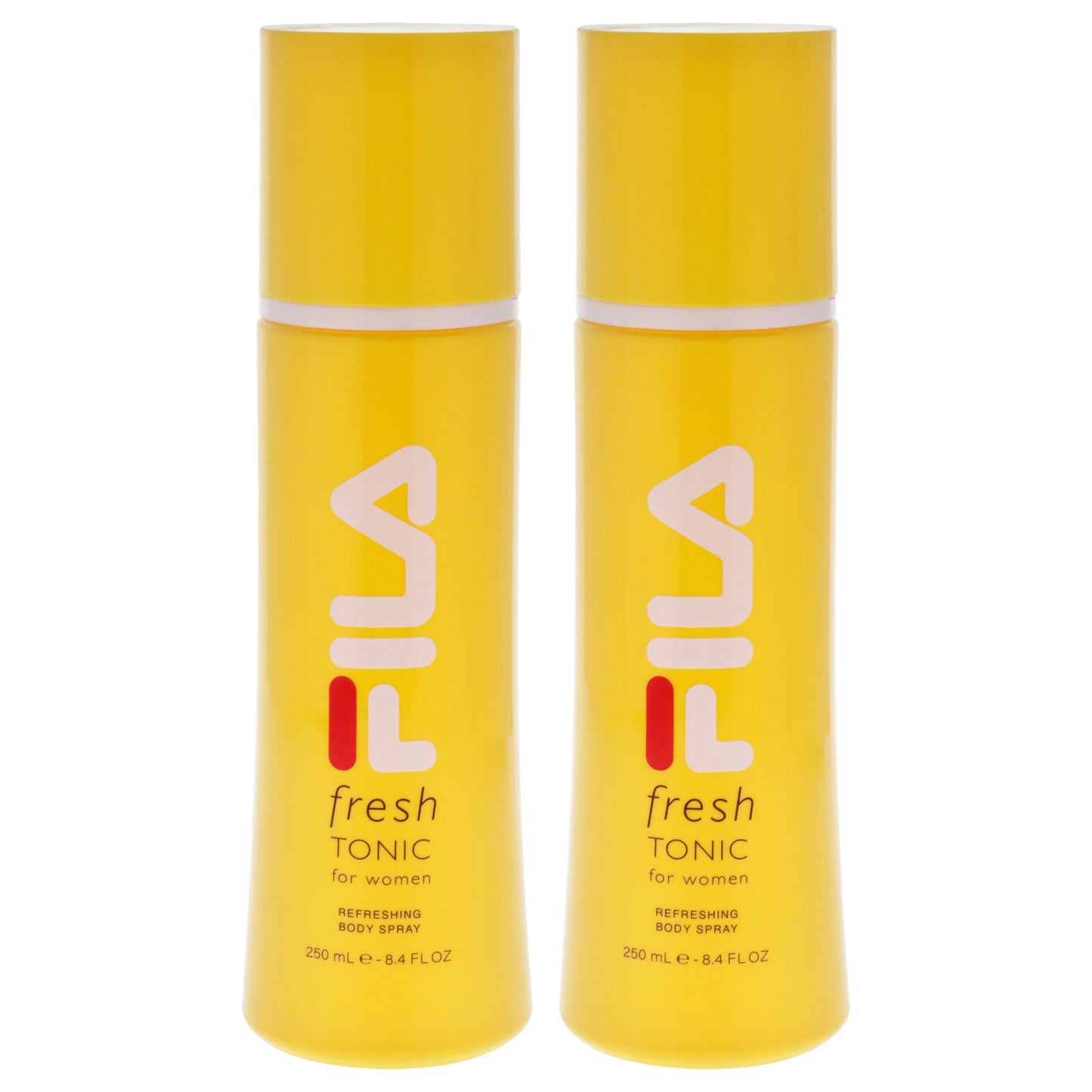 Fila Fresh Yellow by Fila for Women - 8.4 oz Body Spray - Pack of 2