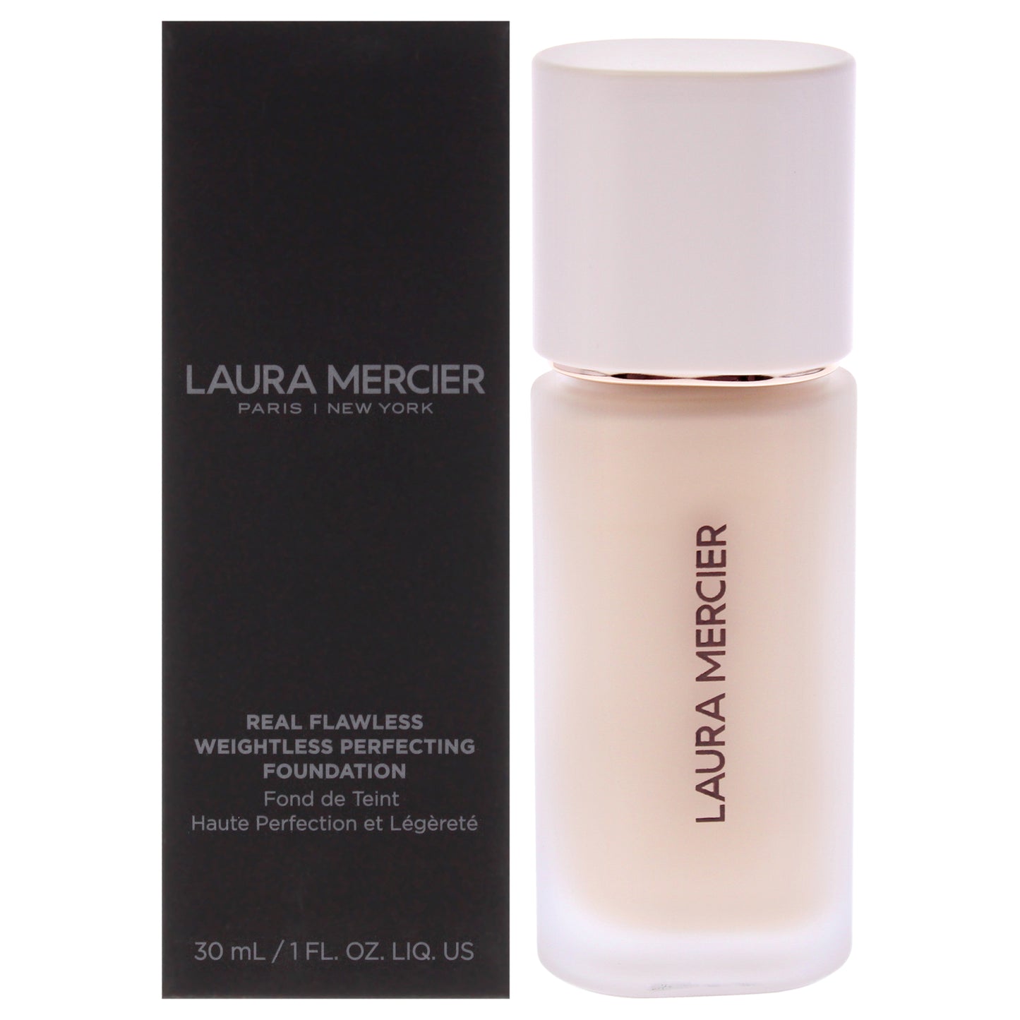 Real Flawless Weightless Perfecting Foundation - 0N1 Silk by Laura Mercier for Women - 1 oz Foundation