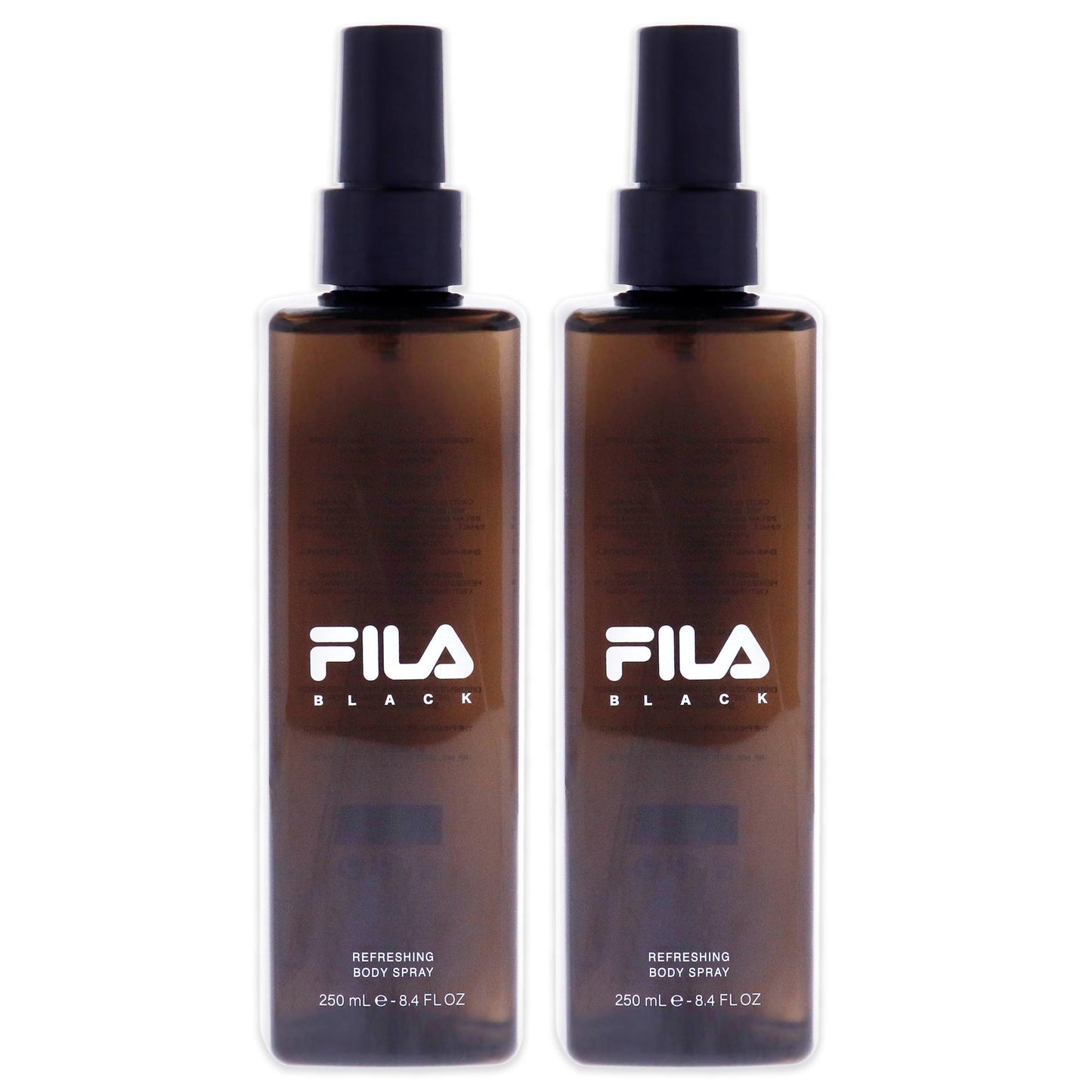 Fila Black by Fila for Men - 8.4 oz Body Spray - Pack of 2