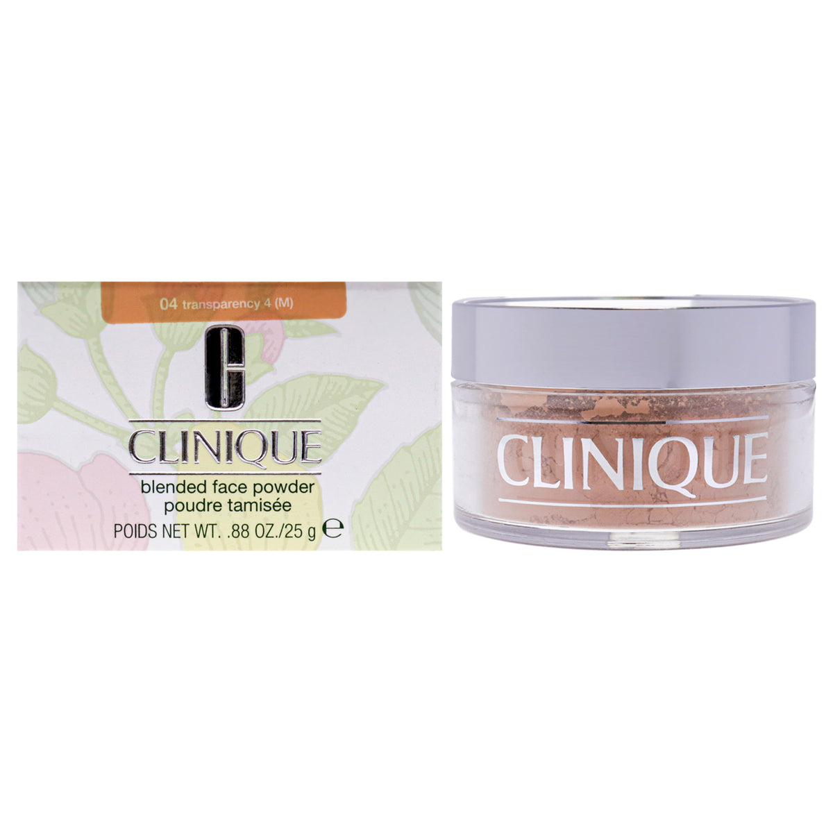 Blended Face Powder - 04 Transparency 4 M by Clinique for Women - 0.88 oz Powder