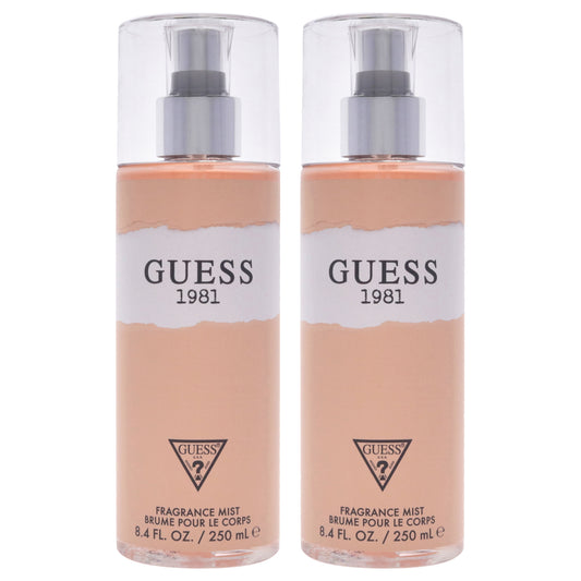 Guess 1981 by Guess for Women - 8.4 oz Fragrance Mist - Pack of 2