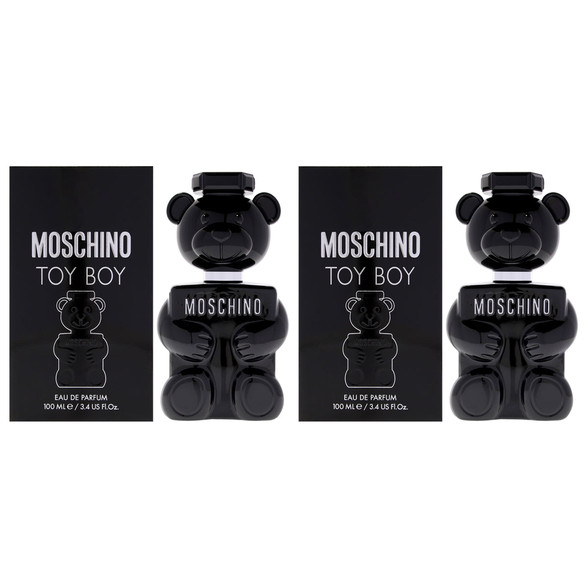 Moschino Toy Boy by Moschino for Men - 3.4 oz EDP Spray - Pack of 2