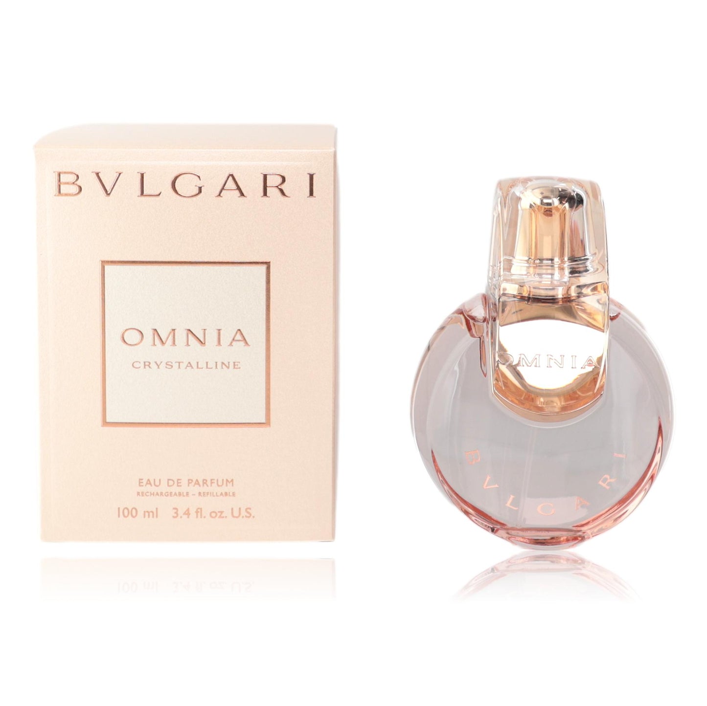 OMNIA CRYSTALLINE/BVLGARI EDP SPRAY 3.4 OZ (100 ML) (W)