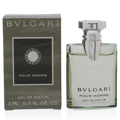 BVLGARI POUR HOMME/BVLGARI EDP SPLASH 0.17 OZ (5.0 ML) (M)