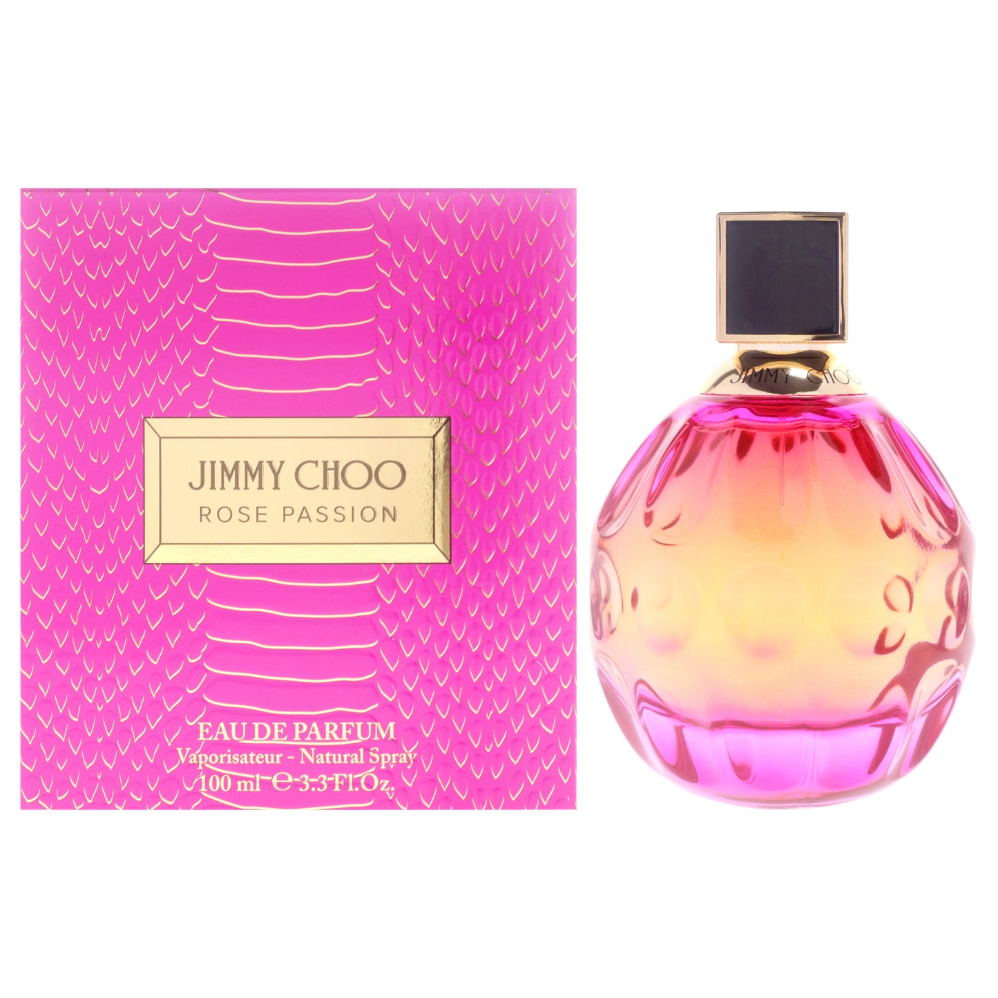 Rose Passion by Jimmy Choo for Women - 3.3 oz EDP Spray