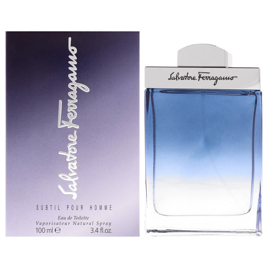 Subtil by Salvatore Ferragamo for Men - 3.4 oz EDT Spray