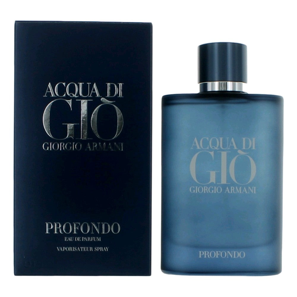 Acqua Di Gio Profondo by Giorgio Armani for Men - 4.2 oz EDP Spray