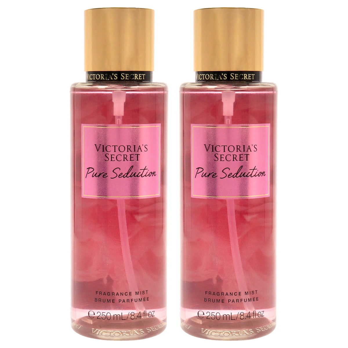 Pure Seduction by Victorias Secret for Women - 8.4 oz Fragrance Mist - Pack of 2
