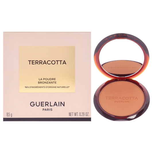 Terracotta The Bronzing Powder 96 Percent Naturally - 3 Medium Warm by Guerlain for Women - 0.29 oz Powder