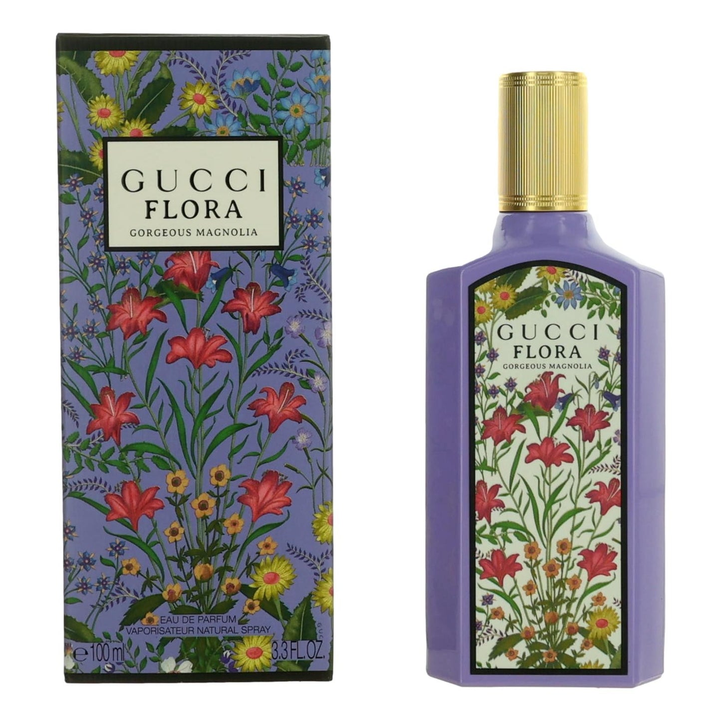 Flora Gorgeous - Magnolia by Gucci for Women - 3.3 oz EDP Spray