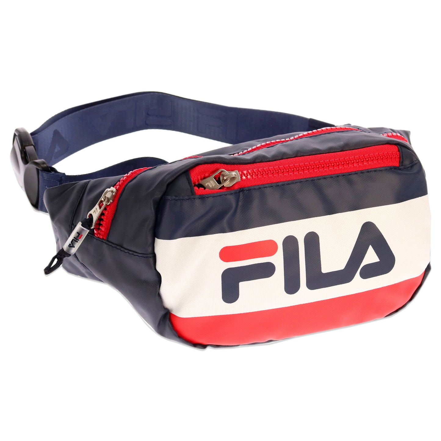 Hunts Waist Bag - 410 Navy-Red-White by Fila for Men - 1 Pc Bag