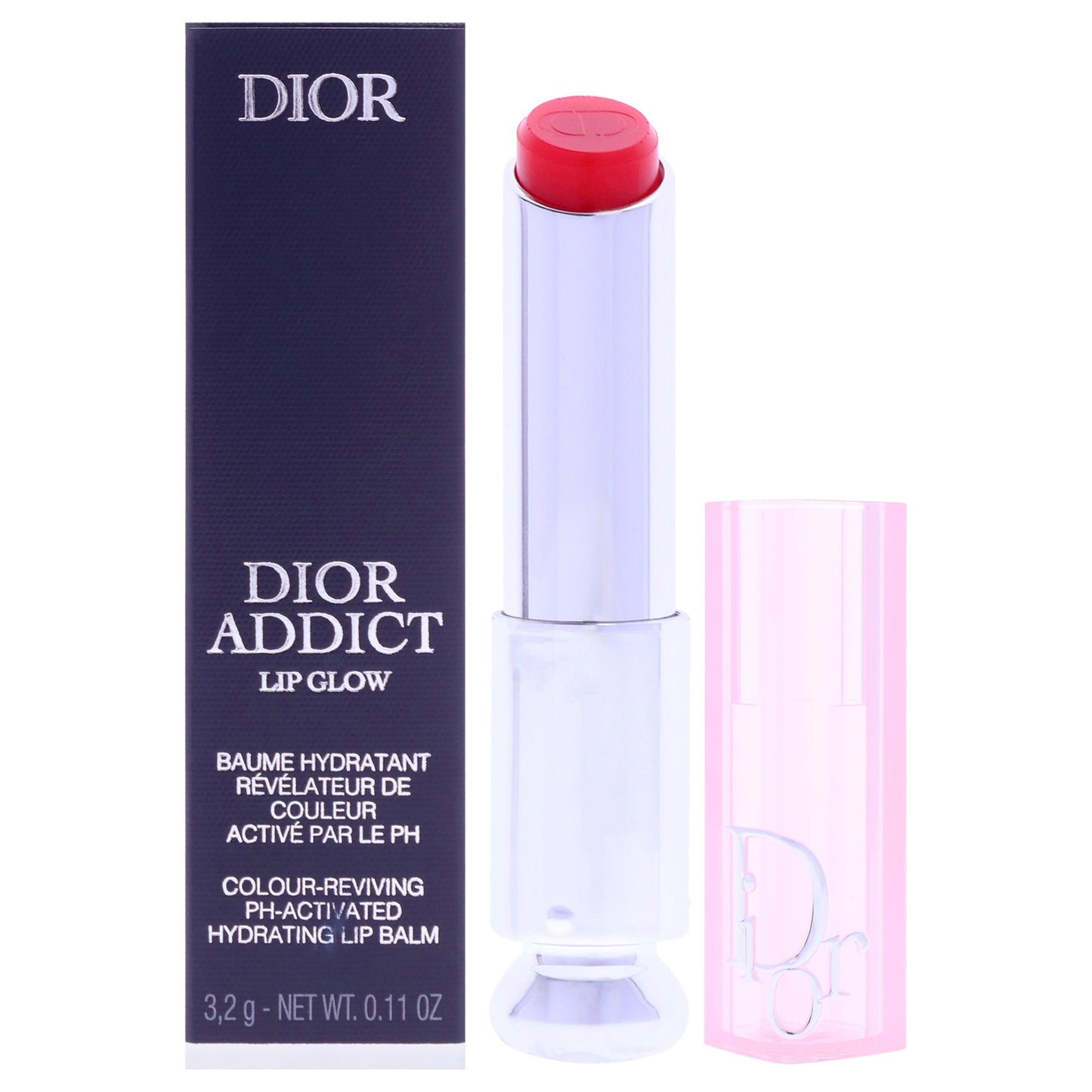 Dior Addict Lip Glow - 015 Cherry by Christian Dior for Women - 0.11 oz Lip Balm