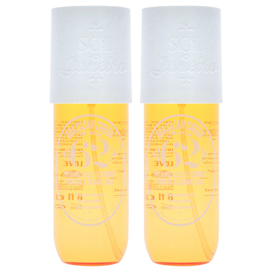 Brazilian Crush Cheirosa 62- Pistacho and Salted Caramel by Sol de Janeiro for Unisex - 8 oz Perfume Mist - Pack of 2