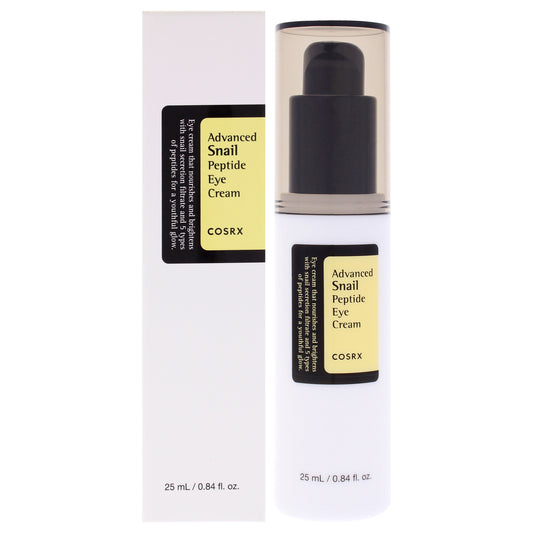 Advanced Snail Peptide Eye Cream by Cosrx for Women - 0.84 oz Cream