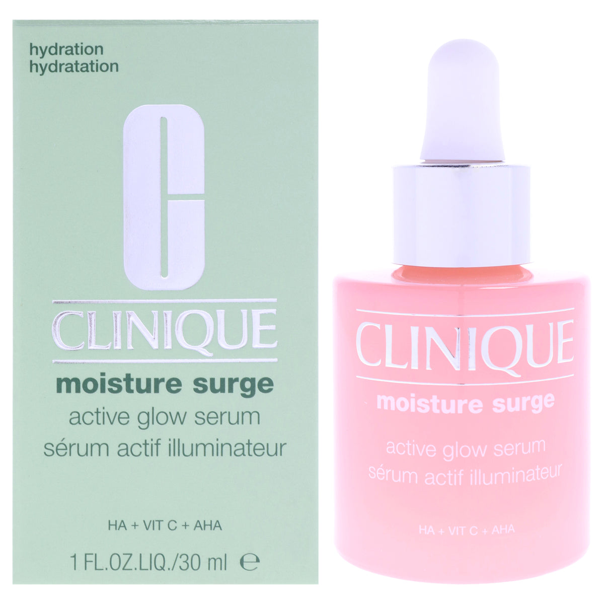 Moisture Surge Active Glow Serum by Clinique for Women - 1 oz Serum
