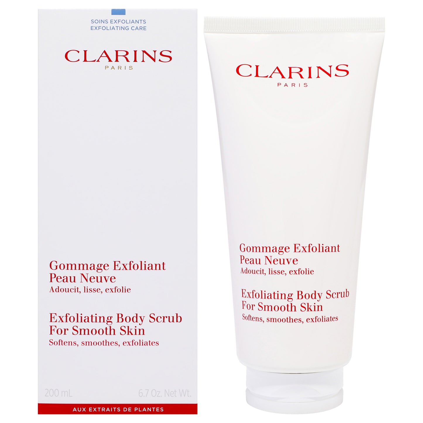 Exfoliating Body Scrub For Smooth Skin by Clarins for Unisex - 6.7 oz Scrub