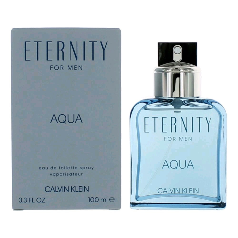 ETERNITY AQUA/CALVIN KLEIN EDT SPRAY 3.4 OZ (M)