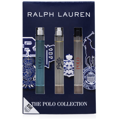 Polo Ralph Lauren 3*10ml 3 Pcs Set For Men: Polo Red 0.34 Eau De Toilette Spray + Polo 67 0.34 Eau De Toilette Spray + Polo Blue 0.34 Eau De Toilette Spray