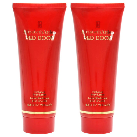 Red Door by Elizabeth Arden for Women - 6.8 oz Body Lotion - Pack of 2