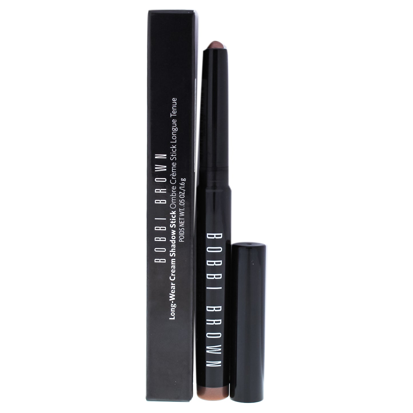 Long-Wear Cream Shadow Stick Shimmer - Dusty Mauve by Bobbi Brown for Women - 0.05 oz Eye Shadow