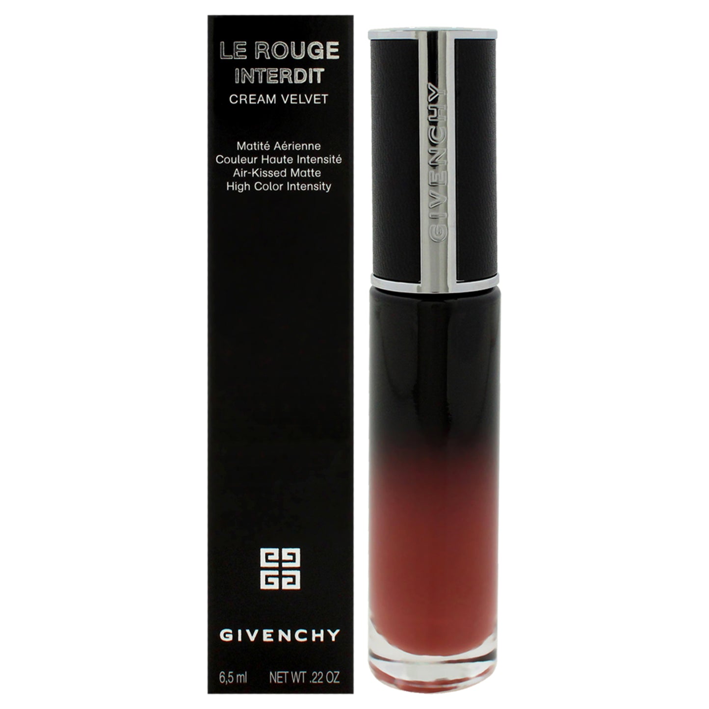 Le Rouge Interdit Cream Velvet Lipstick - 15 Nude Ambre by Givenchy for Women - 0.22 oz Lipstick