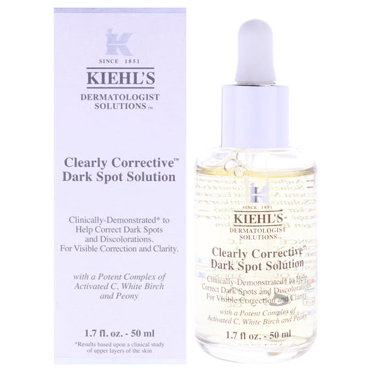 Clearly Corrective Dark Spot Solution by Kiehls for Unisex - 1.7 oz Serum