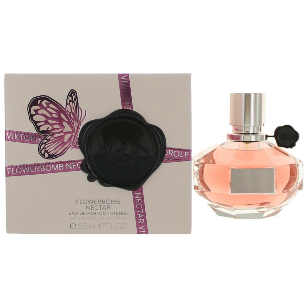 Flowerbomb Nectar by Viktor & Rolf, 1.7 oz Eau De Parfum Intense Spray for Women