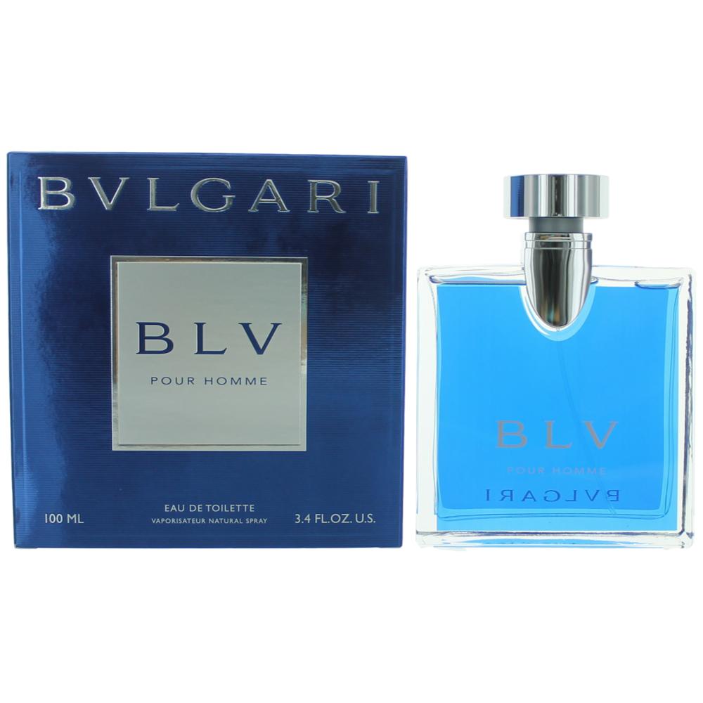 BLV Pour Homme by Bvlgari, 3.4 oz Eau De Toilette Spray for Men BVLGARI
