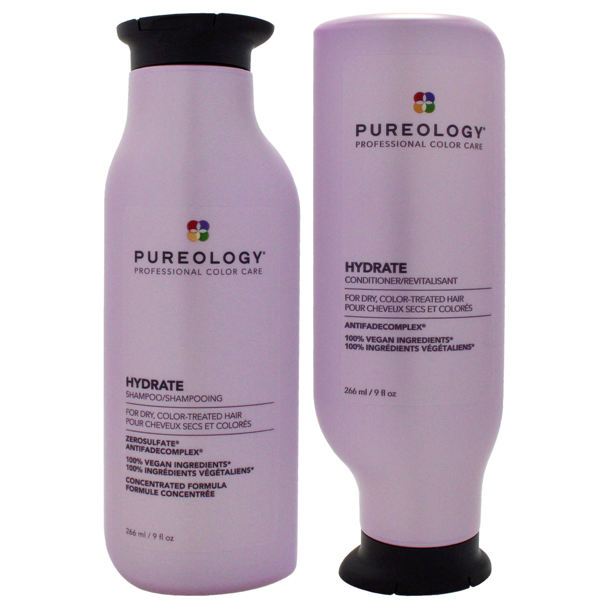 Hydrate Kit by Pureology for Unisex - 2 Pc Kit 9oz Shampoo, 9oz Conditioner