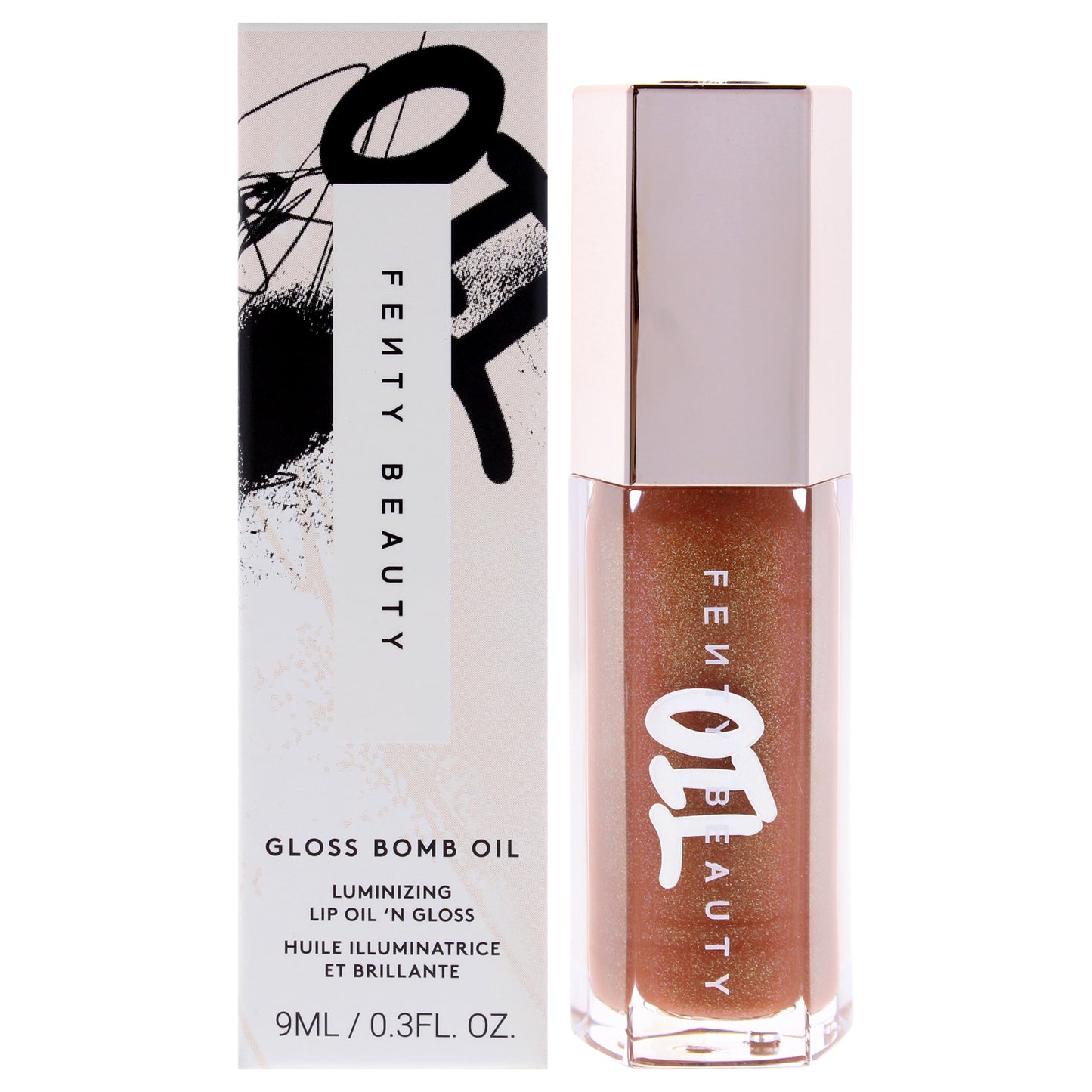 Gloss Bomb Luminizing Lip Oil N Gloss - 06 Fenty Gloss by Fenty Beauty for Women - 0.3 oz Lip Gloss
