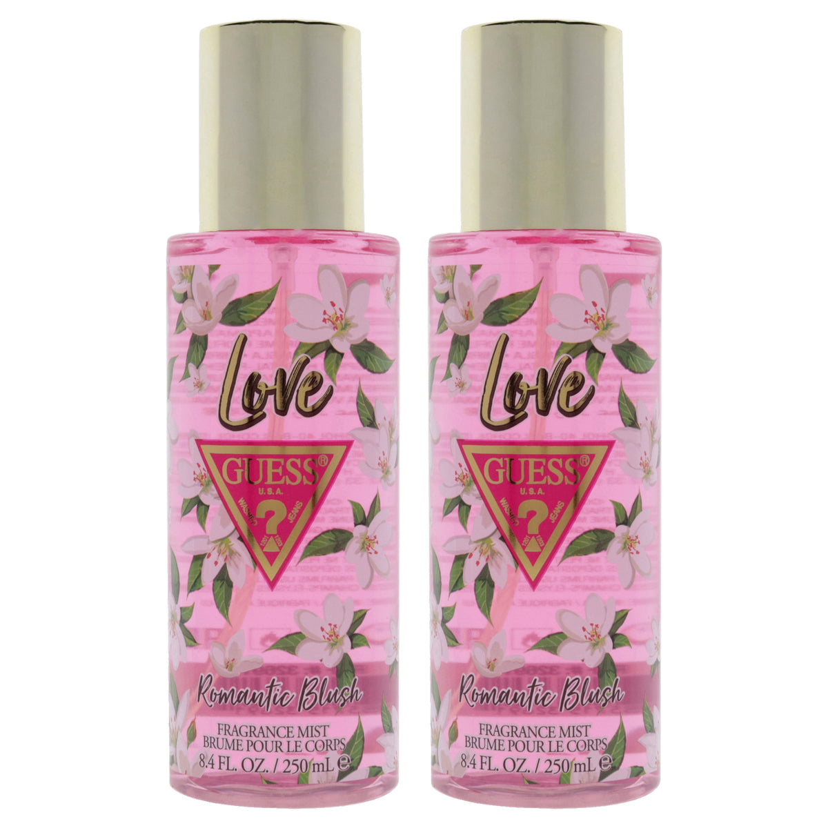 Guess Love Romantic Blush by Guess for Women - 8.4 oz Fragrance Mist - Pack of 2