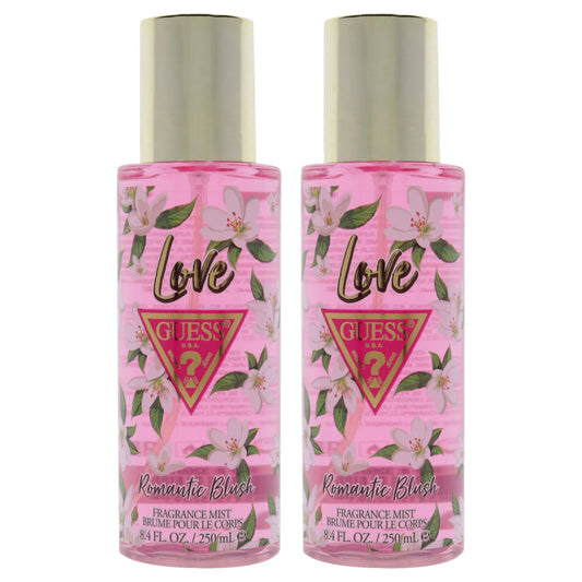 Guess Love Romantic Blush by Guess for Women - 8.4 oz Fragrance Mist - Pack of 2