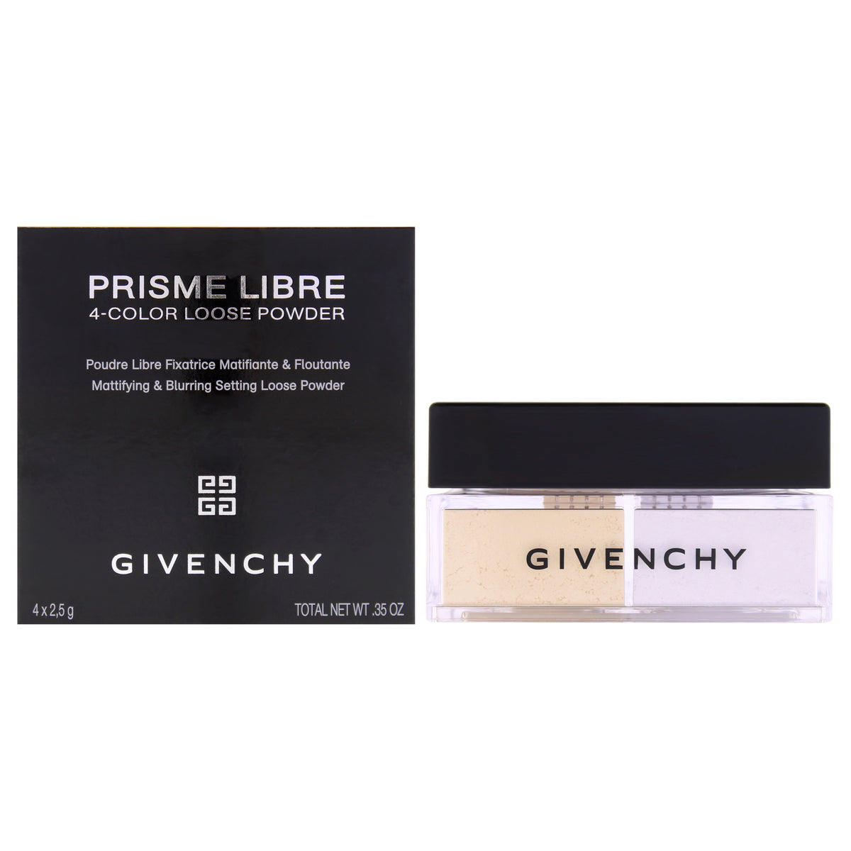 Prisme Libre Setting and Finishing Loose Powder - 02 Satin Blanc by Givenchy for Women - 0.35 oz Powder