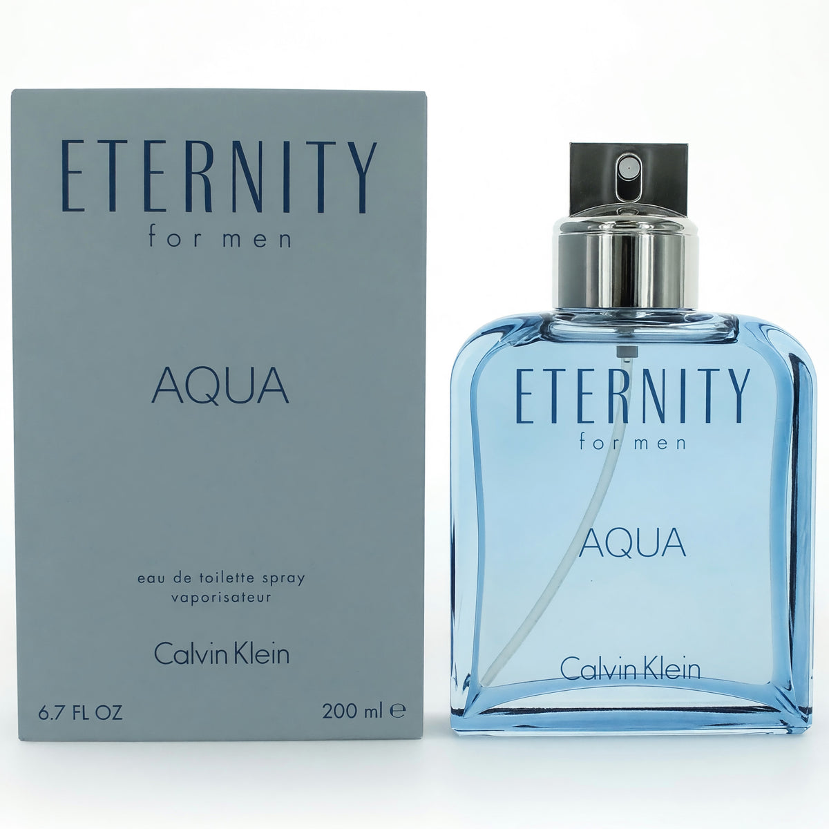 ETERNITY AQUA/CALVIN KLEIN EDT SPRAY 6.7 OZ (M)
