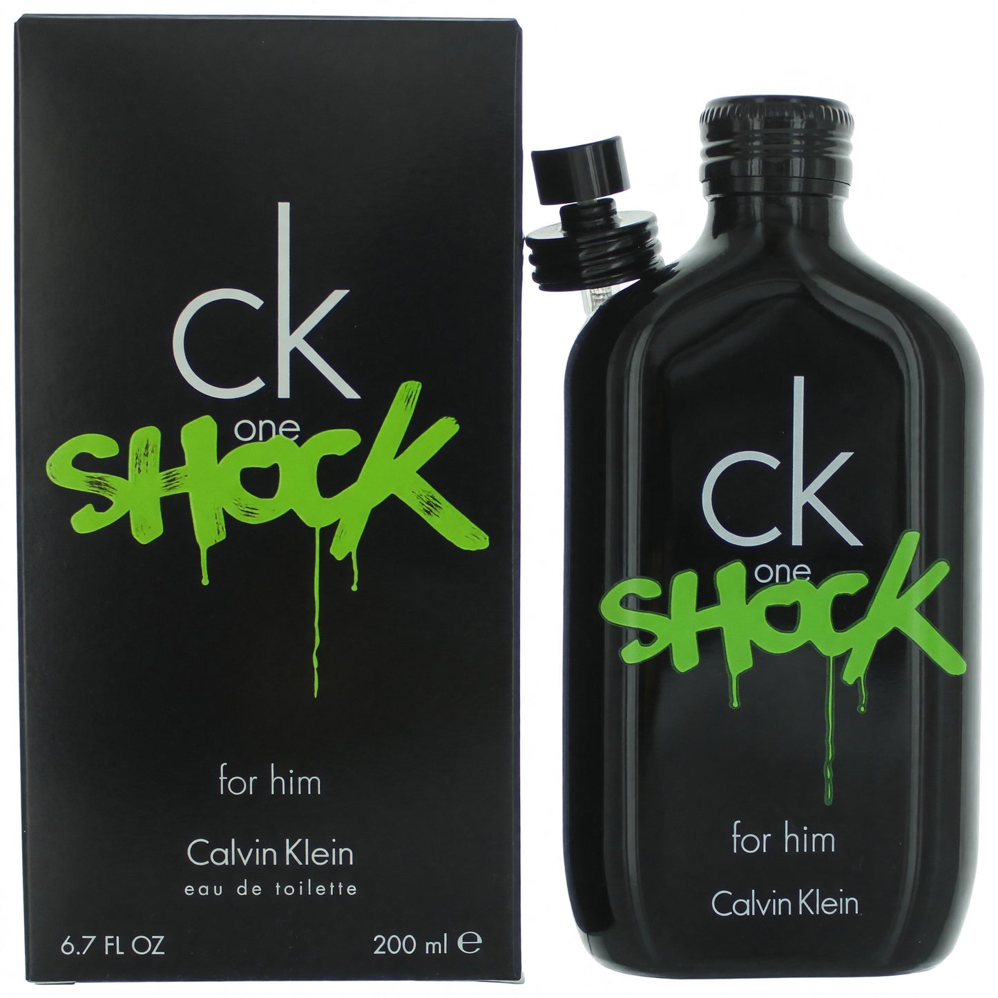 CK ONE SHOCK MEN/CALVIN KLEIN EDT SPRAY 6.7 OZ (200 ML) (M)