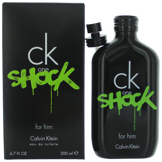 CK ONE SHOCK MEN/CALVIN KLEIN EDT SPRAY 6.7 OZ (200 ML) (M)