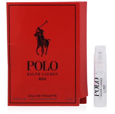 POLO RED/RALPH LAUREN EDT SPRAY VIAL 0.04 OZ (1.2 ML) (M)