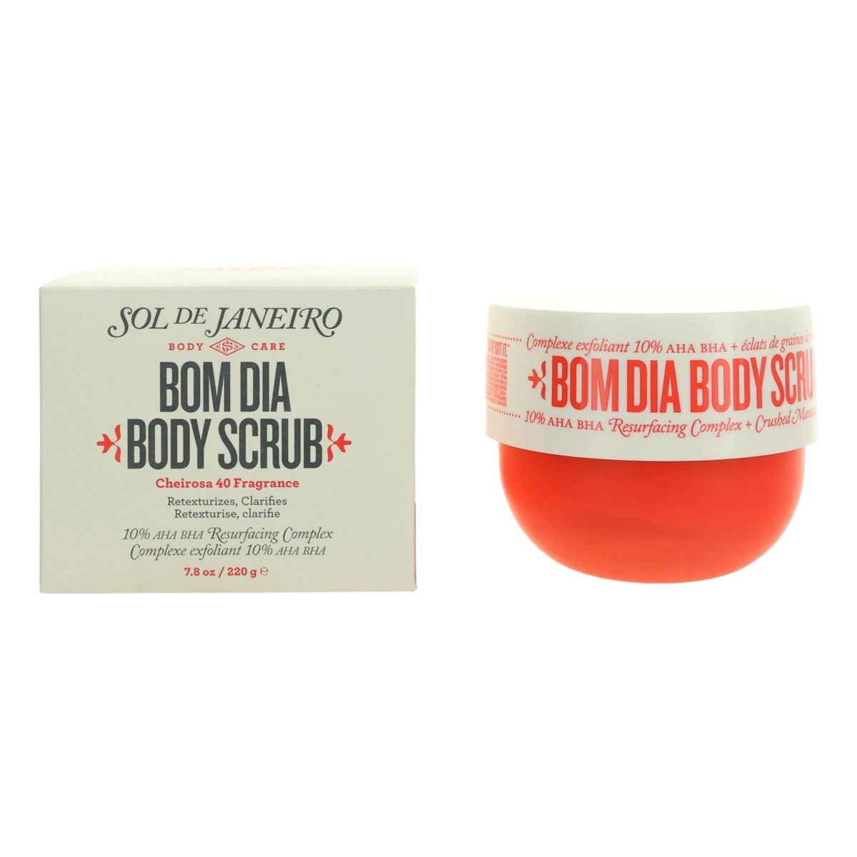 Bom Dia Body Scrub by Sol de Janeiro for Unisex - 7.8 oz Scrub
