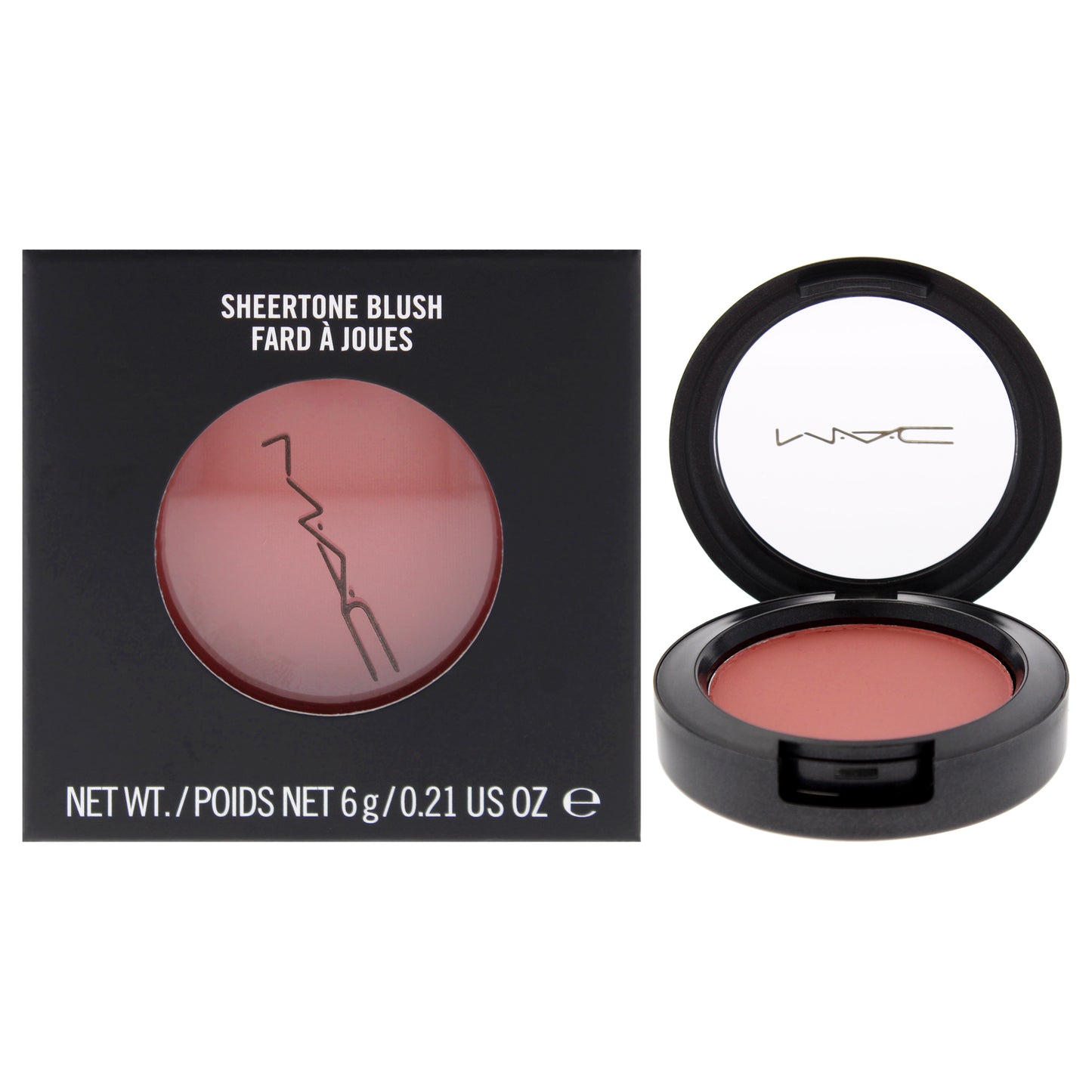 Sheertone Blush - Pinch Me by MAC for Women - 0.21 oz Blush