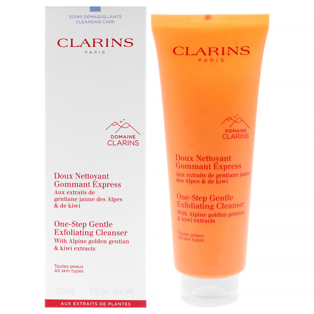 One Step Gentle Exfoliating Cleanser by Clarins for Unisex - 3.9 oz Cleanser