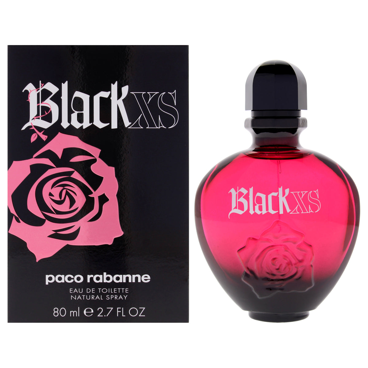Black XS by Paco Rabanne for Women - 2.7 oz EDT Spray