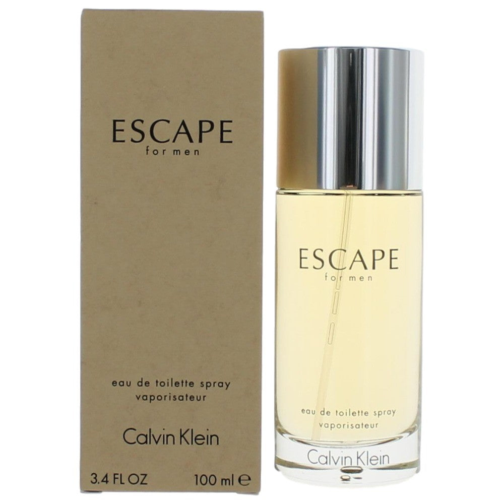 ESCAPE MEN/CALVIN KLEIN EDT SPRAY 3.4 OZ (100 ML) (M)