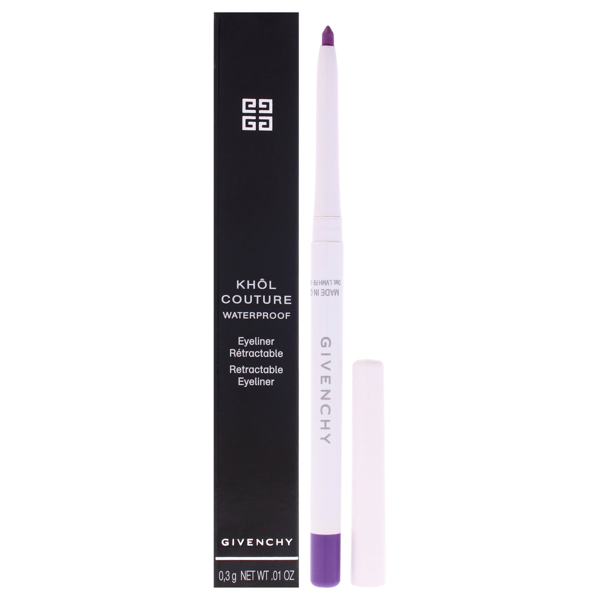 Khol Couture Waterproof Retractable Eyeliner - 06 Lilac by Givenchy for Women - 0.01 oz Eyeliner