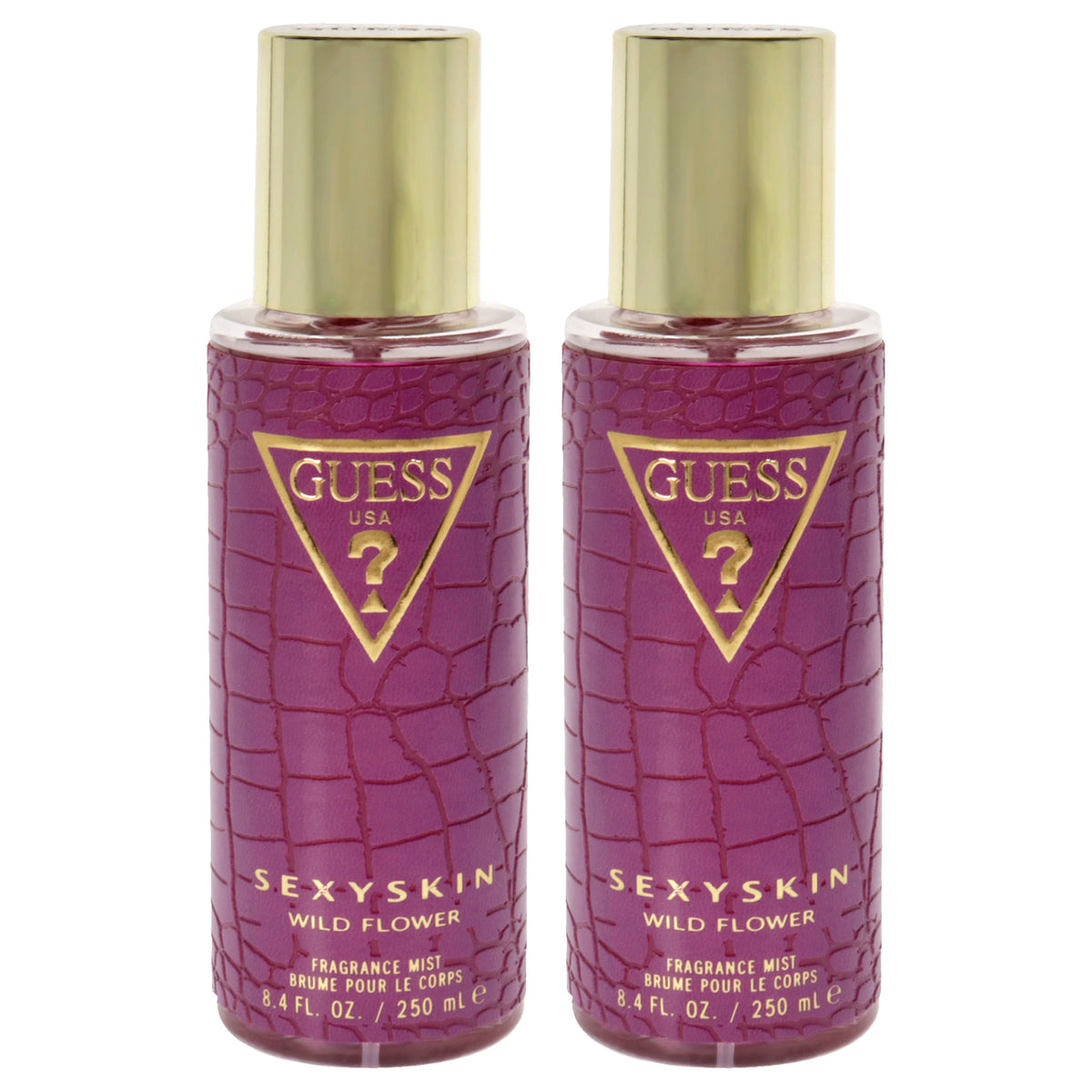 Guess Sexy Skin Wild Flower by Guess for Women - 8.4 oz Fragrance Mist - Pack of 2